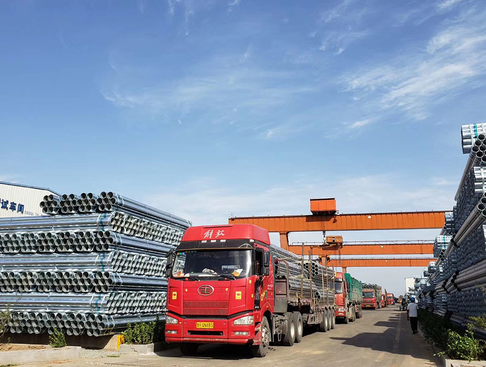 鍍鋅鋼管價格小幅下跌 全國市場仍是以出貨為主