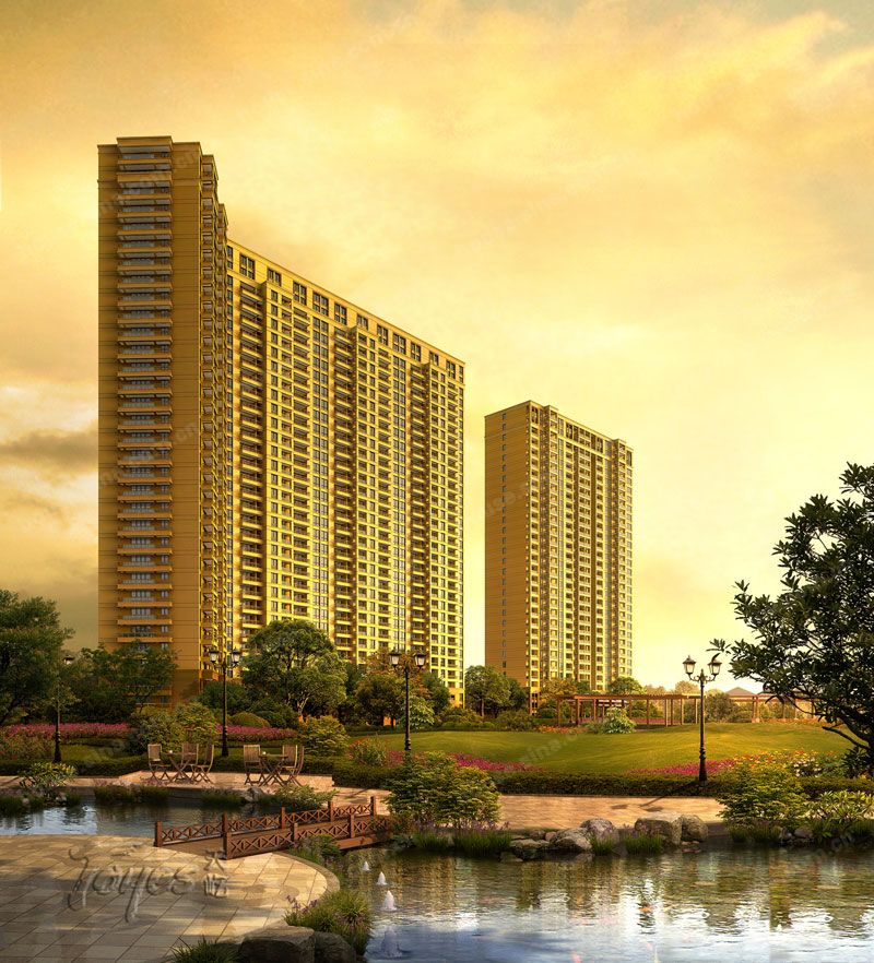 內蒙古首家鋼結構樓盤-萬郡大都城