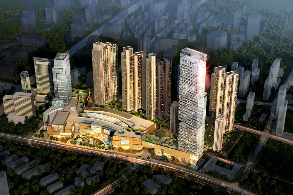 青島市華潤悅府中心-廣夏獎工程